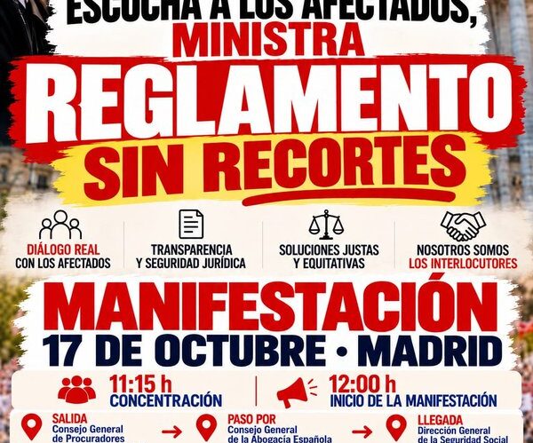 El ICA Ourense apoya la manifestación del próximo 17O en Madrid para reclamar avances inmediatos en el desarrollo de la pasarela al RETA