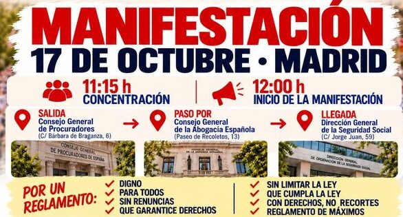 El ICA Ourense apoya la manifestación del próximo 17O en Madrid para reclamar avances inmediatos en el desarrollo de la pasarela al RETA